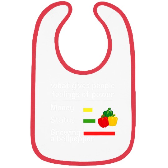 Lacrosse Gift bell pepper house gardener farming Bibs