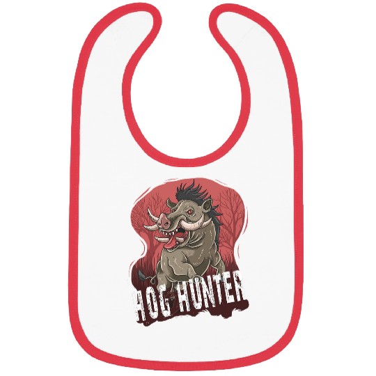 Hog Hunter Hog Hunting Boar Hunting Pig 21 Bibs