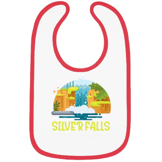 Oregon Waterfalls Silver Falls State Park Souvenir Bibs