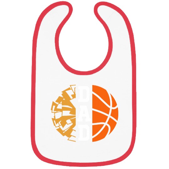 Cheer Basketball Cheerleading Dad Game Day Basketball Bibs