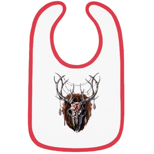 Wendigo Cryptid Creature Horror Cryptozoology Monster Bibs