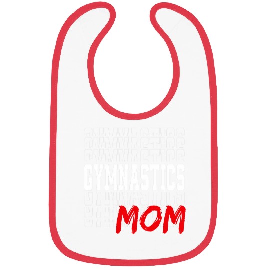 Gymnastics Mom For Gymnastic Mother Parents 2 Bibs