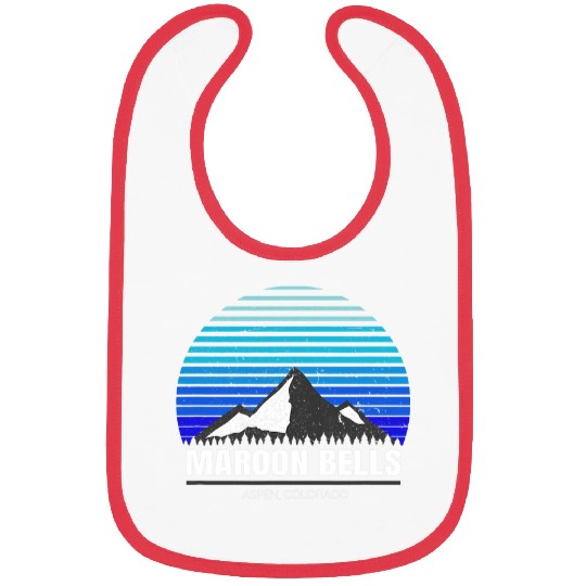 Hiking Hiker Maroon Bells Colorado Bluebird Day Aspen CO Hike Bibs