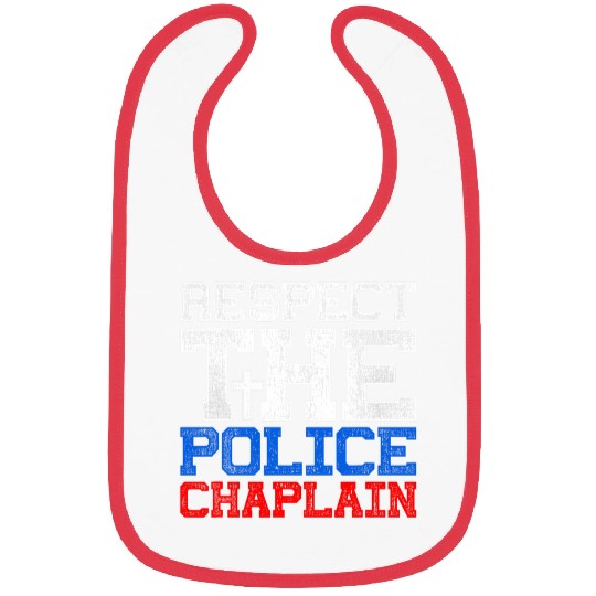 Respect The Police Chaplain Bibs