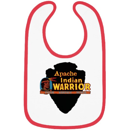 Apache Native American Indian Warrior Proud Honor Bibs