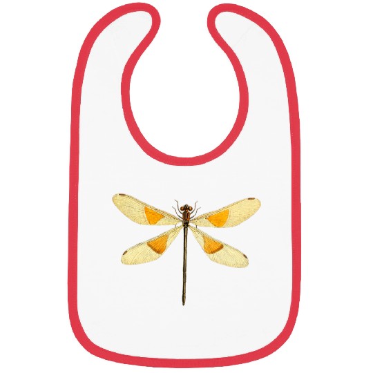 Cute dragonfly wings antique dragonfly illustration 24 Bibs