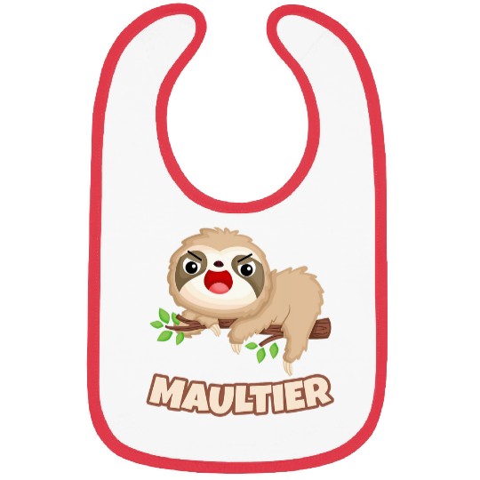 Sloth Pet Mule Sloth Miesepeter Meckergoat Bibs