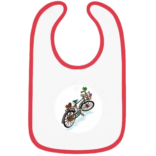 Cycle Through The Seasons Bibs