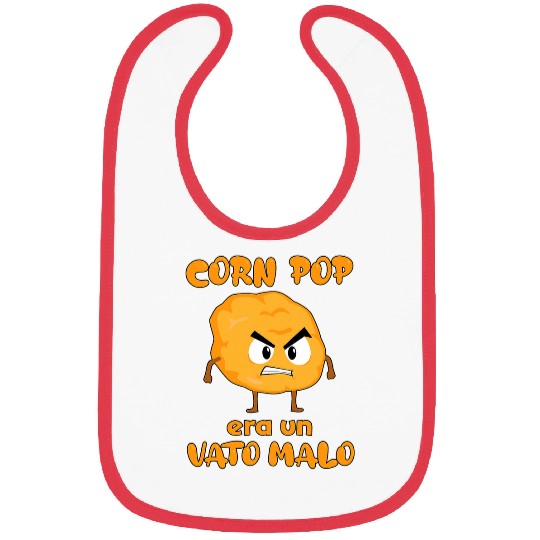 Lacrosse Gift Corn Pop Was A Bad Dude But In Spanish Bibs