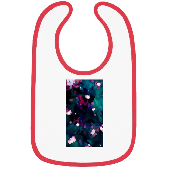 Secret Garden Dark Green Bibs