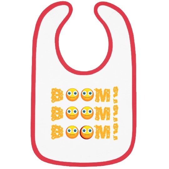 BOOM BOOM BOOM 2Funny EDM Acid House Techno Music Bibs
