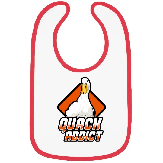 Duck Pet Quote Humorous Duck Lover Saying Bibs