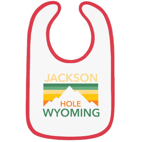 Retro Jackson Hole Wyoming vintages Hiking Mountains Pride Bibs