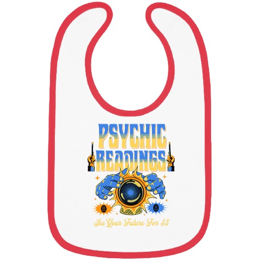 Psychic Readings Fortune Teller Tarot Crystal Ball 1 Bibs