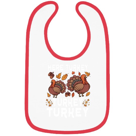 Lacrosse Gift Funny Turkey Hunting Turkey Hunter Turkey Hunt 21 Bibs