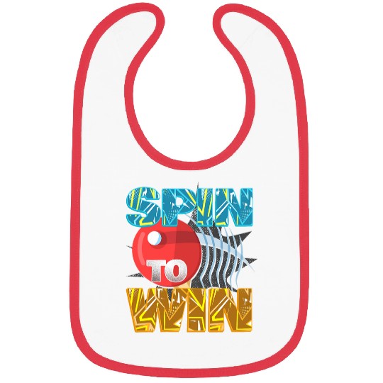 Spin To Win I Ping Pong 9 Bibs