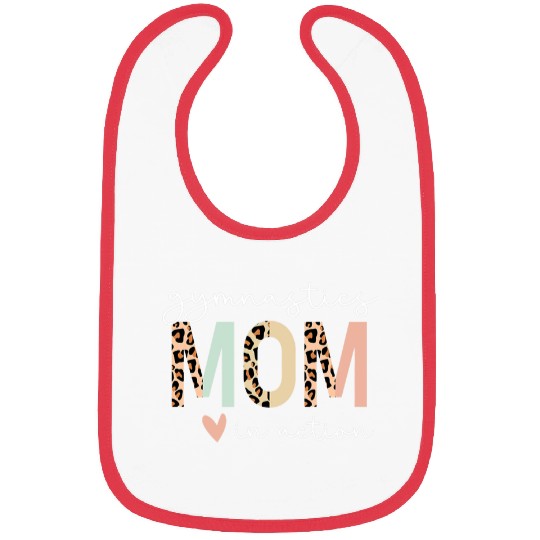 Gymnastics Mom Leopard Bibs