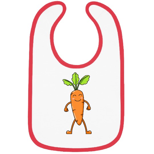 Lacrosse Gift Carrot Vegetable Botanists Vegans Botanists Bibs
