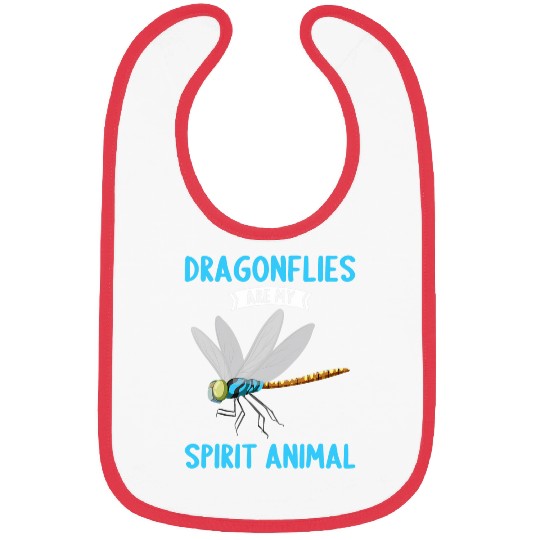 Dragonflies are my Spirit Animal Dragonfly Bibs