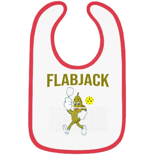 Lacrosse Gift Funny Pickleball Flabjack Dill Pickle Bibs