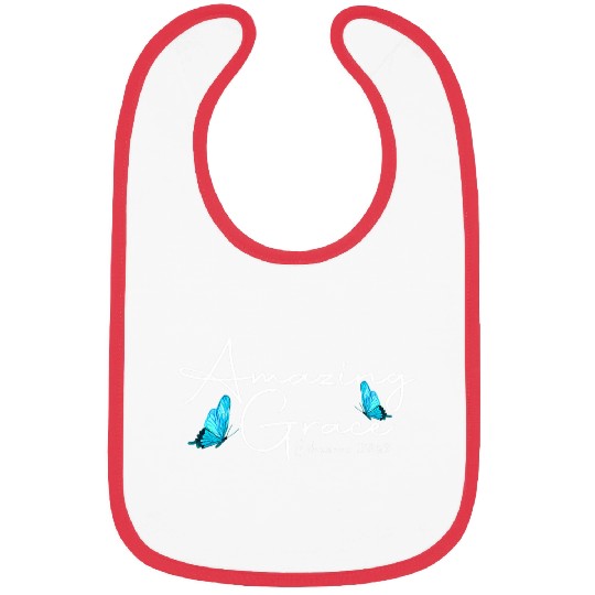 Eph  289 Amazing Grace Butterfly Graphic Bibs
