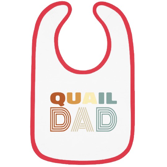 quail hunting and quail breeding poultry farmer quail dad Bibs