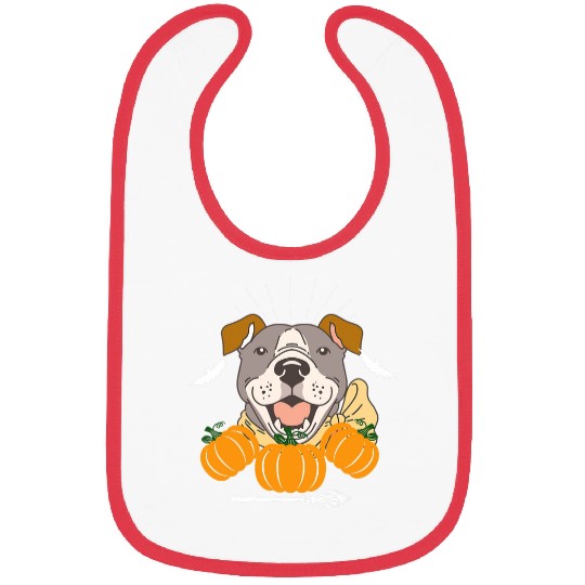 English Bulldog Pumpkin Halloween 2 Bibs