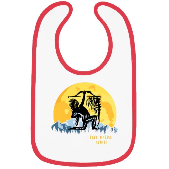 frees Native American Indian Spirit Bibs