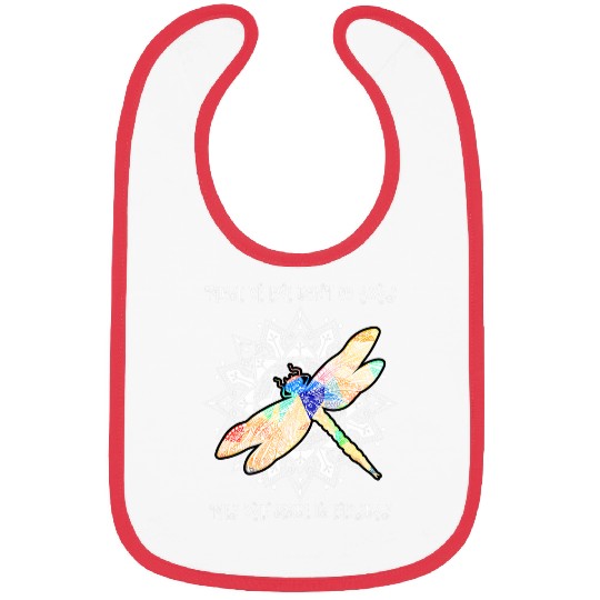 Dragonfly Memorial those we love do not go away Bibs