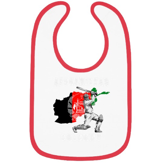 Cricket Fan Afghanistan Cricketer Men Women and Youth Afghan Cricket Bibs