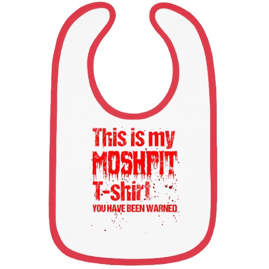 Concert Junkie Heavy Music Circle Pit Wall of Death Moshpit Bibs