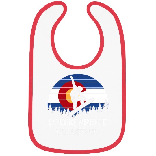 Skiing Ski Breckenridge CO Mountain Town Snowboarding Bibs