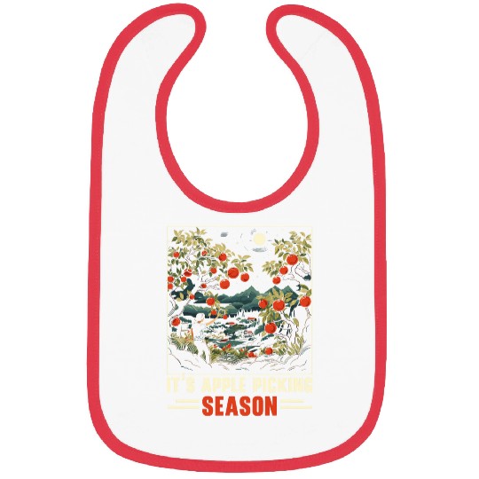 Apple Picking Apple Tree Apple Fruit Lover Apple Farmer 215 Bibs