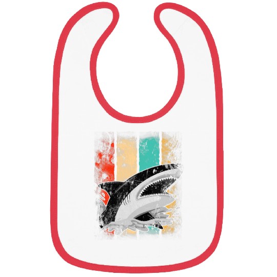 Retro Killer Whale vintages Animal Ocean Marine life Bibs