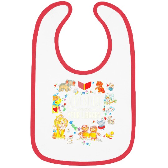 Adventure Begins At Your Library Summer Reading 2024 Animals Bibs