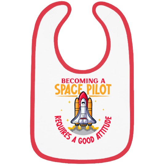 Astronaut Astronomy Solar System Outer Space Kids Bibs