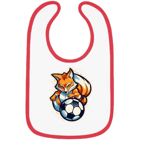 Fox As A Soccer Player Design Soccer Coach Bibs