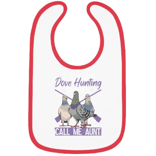 Dove Hunting Aunt And Dove Hunter Aunty Bibs