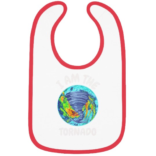 I am the Tornado Twister Meteorologist Apparel Bibs