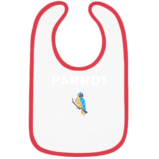 Funny Pet Parrot Definition Macaw Bibs