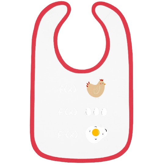 Derivative Function Math Teacher Fried Egg Derivative Chicken 21 Bibs