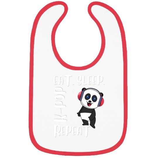 Eat  Sleep  K Pop  Repeat  Korean Music Bibs