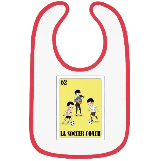 Funny Mexican Design for Trainers La Soccer Coach Bibs