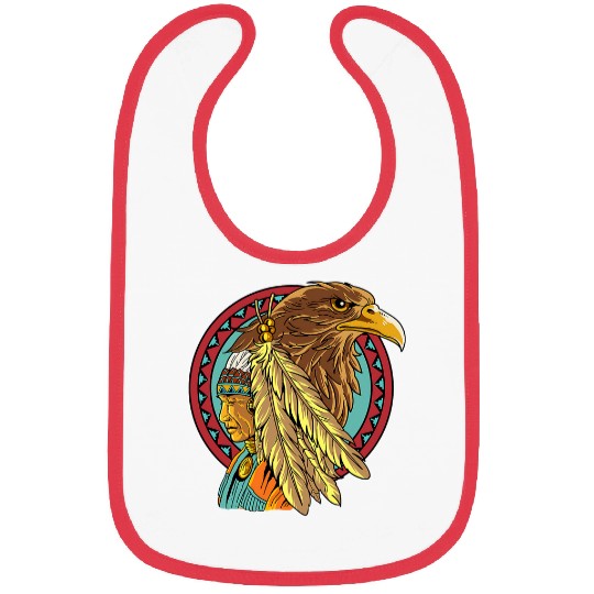 Eagle Native American Indian Pride Bibs