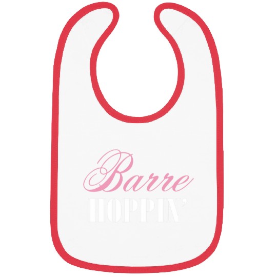 Ballet Barre Hoppin Ballerina Joke Dance Workout Nutcracker Bibs
