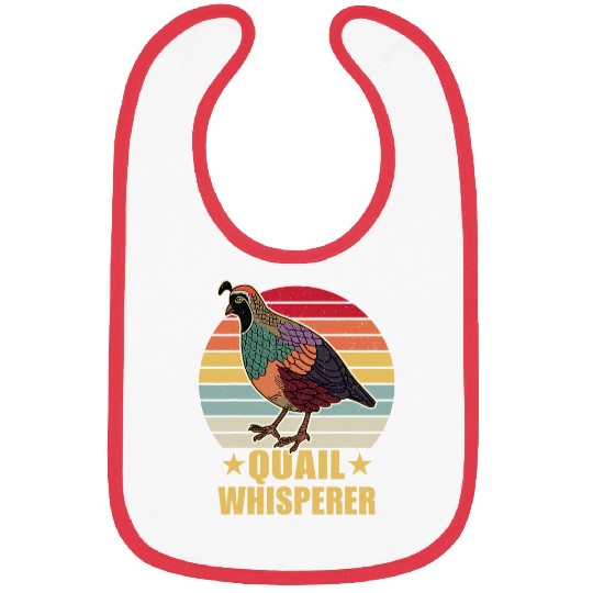 Quail bird species ornamental quail farmer 28 Bibs
