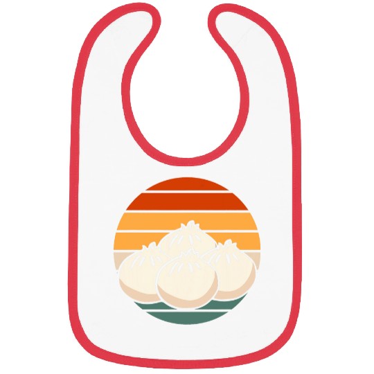 Funny Chinese Food for dumpling lover or chef Bibs