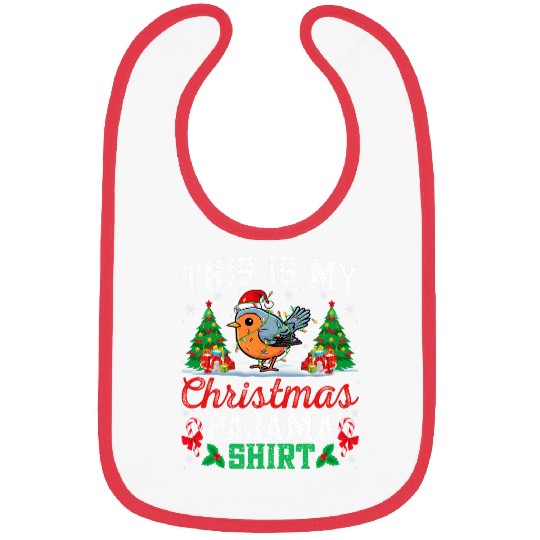 Robin Christmas Santa Hat Pajama   Robin Lover Bibs