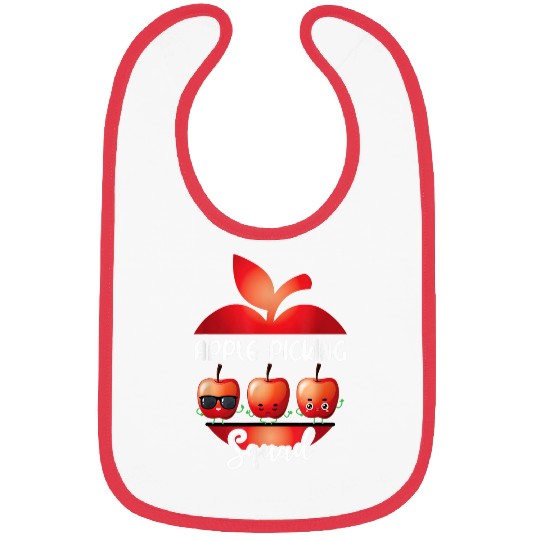 Fruit Picker Farmer Harvest Season Funny Apple Picking Crew Bibs
