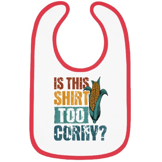 Corn Lover Retro vintages Farmer Maize Enthusiast Bibs